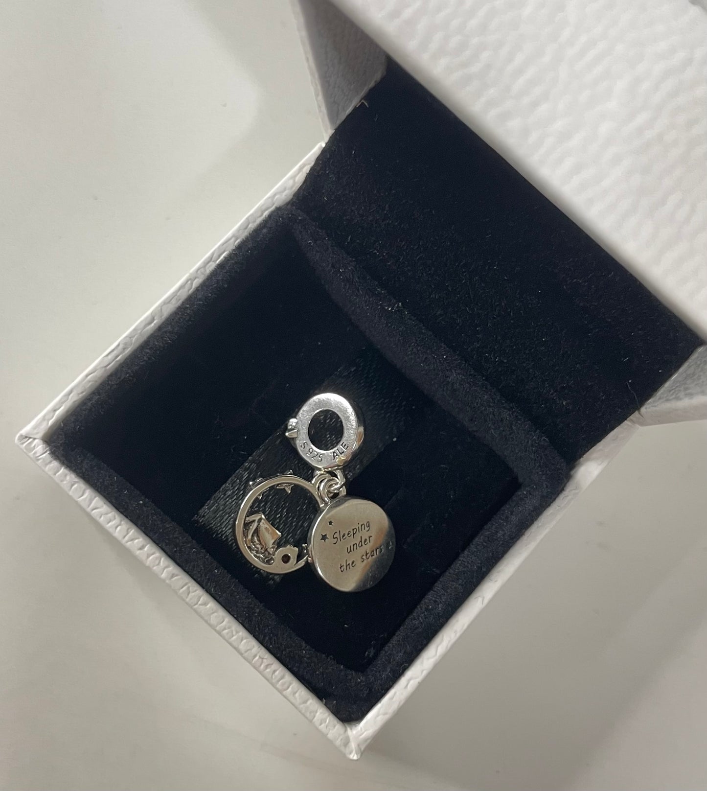 Charm Colgante Camping Cielo Nocturno